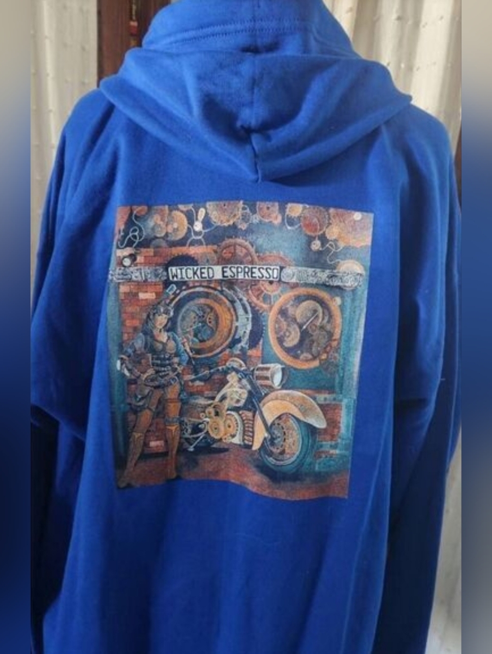 Wicked Espresso motorcycle coffee shop in Custer SD Zip-Up Hoodie & t shirt set